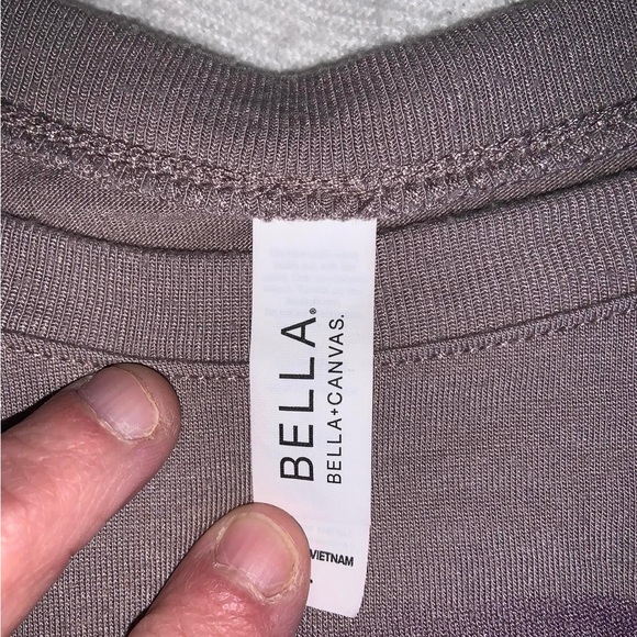 Sidesaddle riding lady Selika T shirt dolman sleeves. Size large. Gray cotton - Picture 6 of 6